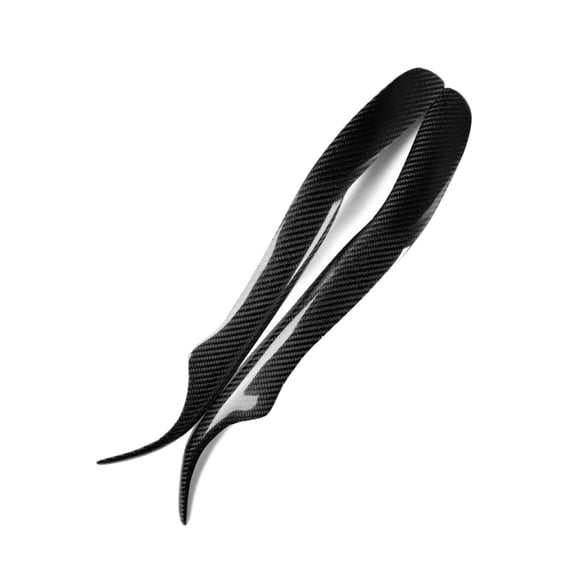 For Lexus IS200 1998 1999 2000 2001 2002 2003 2004 2005 Real Carbon Fiber Car Headlight Eyebrow Eyelid Trim Lamp Cover Sticker