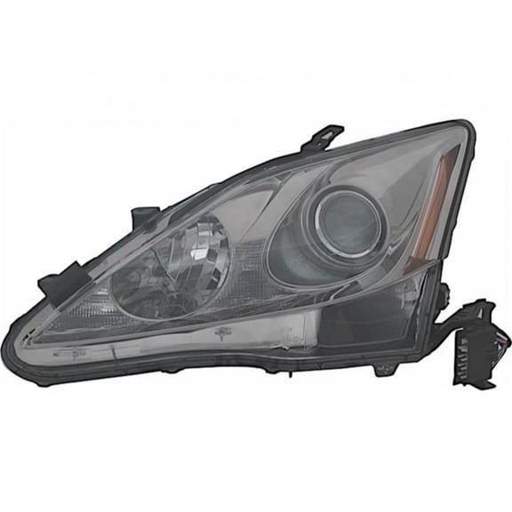 For Lexus IS250 2006 2007 2008 Driver Side Headlight | Composite | LX2502132 | 8117053550