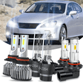 thumbnail image 1 of For Lexus IS250/IS350 2006-2009 2010Base LED HID Headlight High&Low Beam + Fog Light Bulbs, 1 of 18