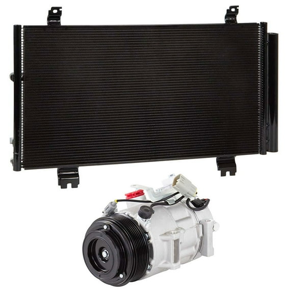 For Lexus IS250 IS350 2006-2013 AC Compressor w/ A/C Condenser & Drier - BuyAutoParts