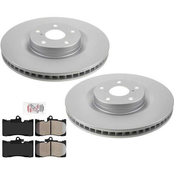 For Lexus IS300 2016-2020 Front Coated Disc Brake Rotors Coated Disc Brake Pads