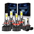 thumbnail image 1 of For Lexus IS350 2006-2009 White Led Headlights Bulb High Low Beam Fog Light,9005+H11+9006,f2, 1 of 11
