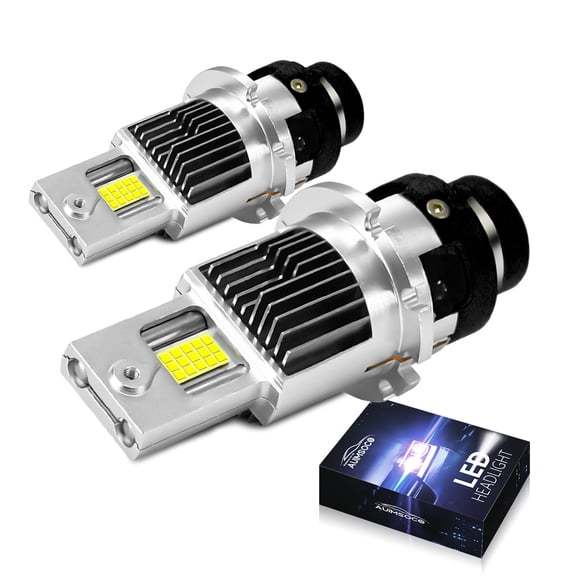 For Lexus LS430 2001-2006 D2S LED Headlight Bulbs D2R D2C D2H Low Beam Super Bright Cool White, Plug & Play, Pack of 2