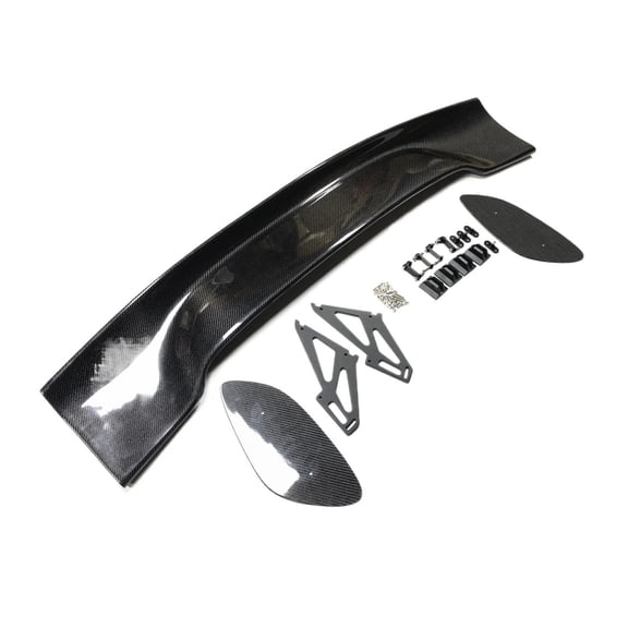 For Lexus RC200t RC300 RC350 F-Sport 2015-2018 Real Carbon Fiber Rear Trunk Spoiler Lip Wing Tailgate Tail Splitter