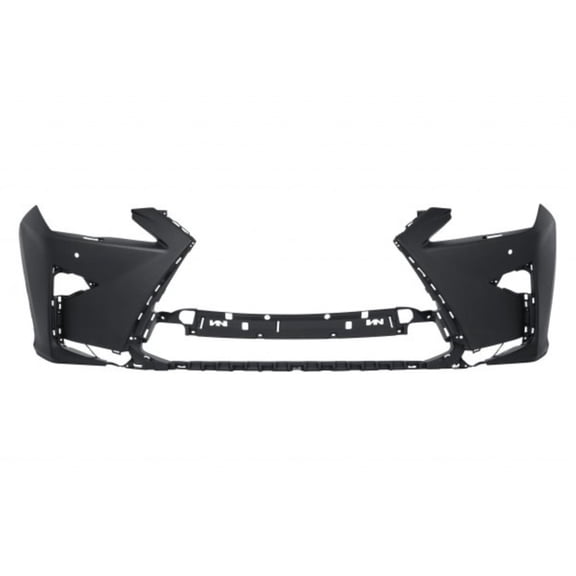 For Lexus RX 2016 17 18 2019 Bumper Cover | Front | w/ Headlight Washers | w/ Parking Sensors | Primed | CAPA | LX1000316 | 521190E936