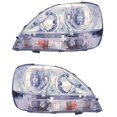 thumbnail image 1 of For Lexus RX300 2001 2002 2003 Pair Headlights - BuyAutoParts, 1 of 5
