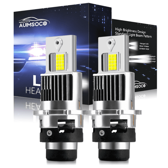 For Lexus RX300 RX330 RX350 2002-2009 D2S LED Headlight High Low Bulb HID Conversion Kit