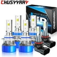 thumbnail image 1 of For Lexus RX330 2004 2005 2006 6x 6000K LED Headlight Fog Light Bulbs Combo Kits, 1 of 24