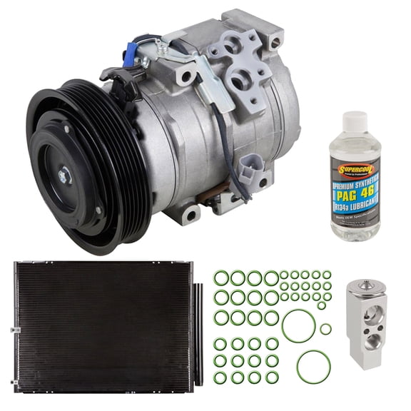 For Lexus RX330 2004 OEM AC Compressor w/ Condenser Drier - BuyAutoParts