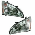 thumbnail image 1 of For Lexus RX330 Headlight Unit 2004 2005 2006 Pair Driver and Passenger Side Replacement For LX2502123, LX2503123 | 81170-48200, 81130-48200, 1 of 3