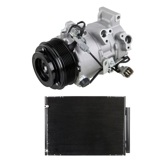 For Lexus RX350 2007 2008 2009 AC Compressor w/ A/C Condenser & Drier - BuyAutoParts