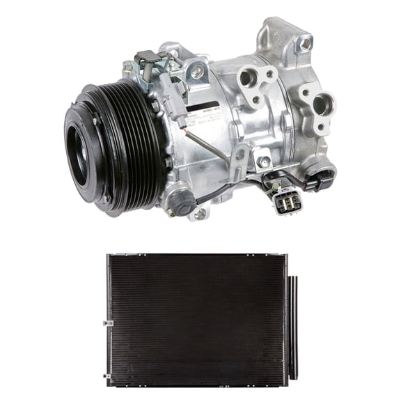 For Lexus RX350 2007 2008 2009 OEM AC Compressor w/ A/C Condenser & Drier - BuyAutoParts