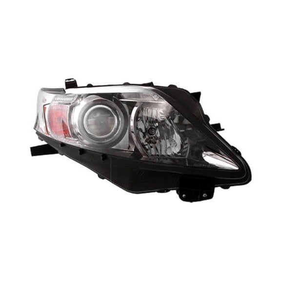 For Lexus RX350 2010 2011 2012 Passenger Side Headlight | Composite | CAPA | Type 1 | Chrome Bezel | LX2503147 | 811100E050