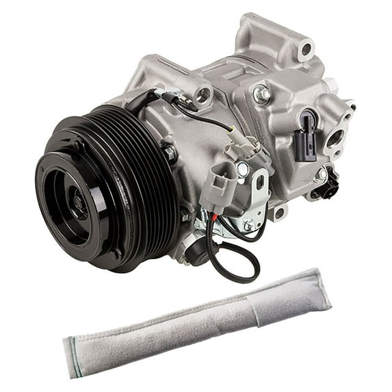 For Lexus RX350 2011 2012 2013 2014 AC Compressor w/ A/C Drier - BuyAutoParts