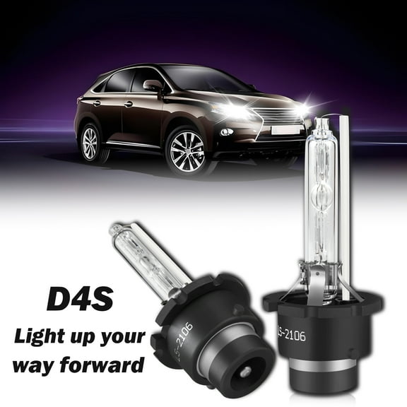 For Lexus RX350 RX450h 2010-2015 D4S Xenon Headlight Bulbs 35W 6000K Super Bright Easy to Install,2PCS SHENKENUO