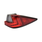 For Lexus RX350/RX450h/RX350L 2016 2017 2018 2019 2020 Passenger Side Tail Light Assembly | LED | Outer | Standard | CAPA Certified | LX2805133 | 815500E130