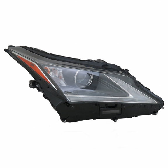 For Lexus RX350L Headlight Assembly 2018 2019 Passenger Side Projector Type Single Beam CAPA For LX2503173 | 81110-0E260