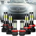 thumbnail image 1 of For Lexus RX400h 2006 2007 2008 LED Headlight Hi/Lo Beam + Fog Light Bulbs Combo, 1 of 12