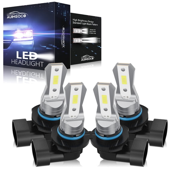 For Lexus SC300 1992-2000 9005 9006 LED Headlight Bulbs High Low Beam HB3 HB4 Super Bright White