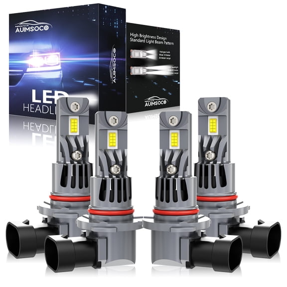 For Lexus SC300 1992-2000 LED Headlight Cool White Bright Bulbs Combo 4x Hi/Lo Beam