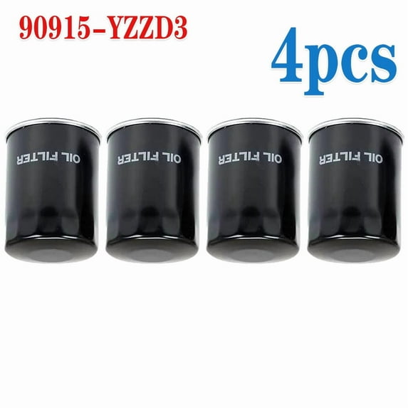 For Lexus / Toyota --(Pack of 4) OIL FILTER 90915-YZZD3