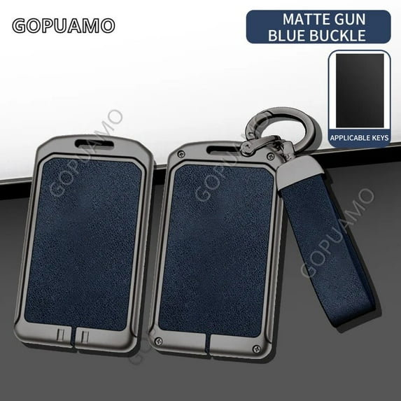 For Lexus card key case es300h rx300 card pack ls500l upscale Car Protective Zinc alloy+leather Key Case Shell Accessories