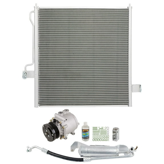 For Lincoln Aviator 2003 2004 2005 A/C Kit w/ AC Compressor Condenser Drier - BuyAutoParts