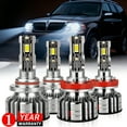 thumbnail image 1 of For Lincoln Aviator 2003 2004 2005 LED Headlight Light Bulbs 6000K White, 1 of 10