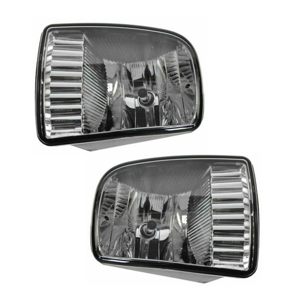 For Lincoln LS 2000 2001 2002/Navigator 2005 2006 Fog Light Assembly Pair Driver and Passenger Side | FO2592175 | FO2593175 | XW4Z 15200 DA