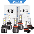 thumbnail image 1 of For Lincoln MKX 2007-2010 LED Headlights Combo 9005 High+H11 Low Beam + H11 Fog Light Bulbs Kit 6Pcs 6000K White, 1 of 15