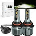thumbnail image 1 of For Lincoln MKX 2011-2015 9012 HIR2 LED Headlight Bulbs Kits 6000K Hi Low Beam 2 Bulb 60W 12000LM CSP, 1 of 12