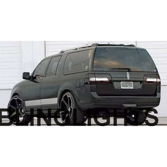 For Lincoln Navigator Tinted Tail Lamp Light Overlay Kit Smoked Film Protection