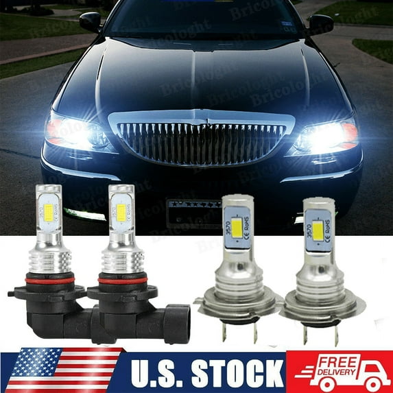 AlexTong Warm White LED Automotive Bulb fits Lincoln Town Car
