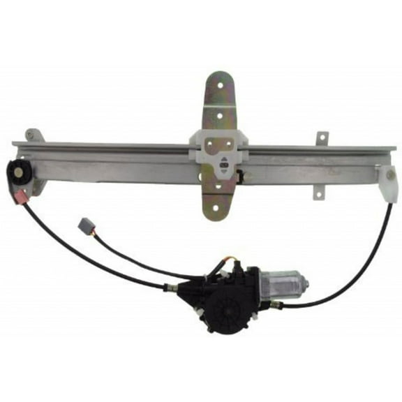 For Lincoln Town Car Power Window Regulator and Motor Assembly 1998-2011 Driver Side | Rear | Cable | Replacement For FO1550109 | 3W1Z 5423395 AA