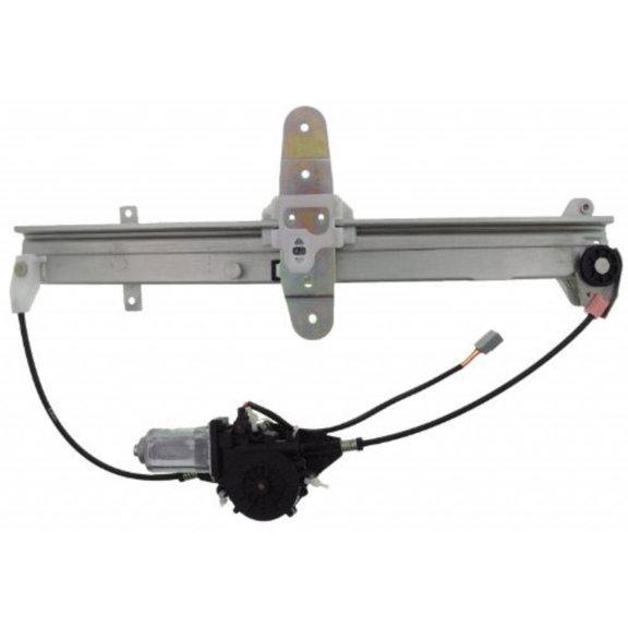 For Lincoln Town Car Power Window Regulator and Motor Assembly 1998-2011 Passenger Side | Rear | Cable | Replacement For FO1551109 | 3W1Z 5423395 AA