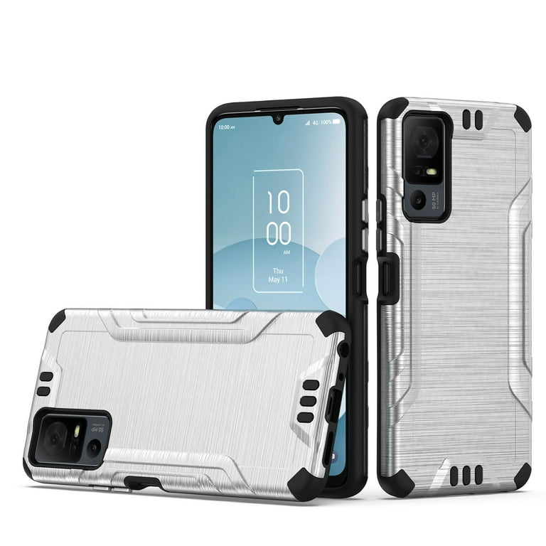 For Lively Jitterbug Smart 4 Dual Lining Hybrid Cover Phone Case 