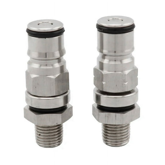 For Lock Post Air Inlet and Outlet Valve, 1/4Bsp Extended Thread, Can Be Equipped with Co2 Splitter Craft Beer