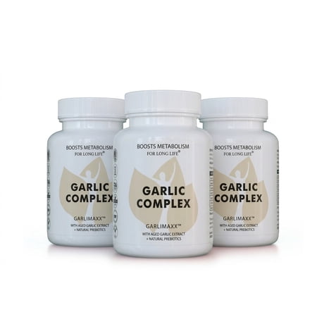 For Long Life Garlic Complex – GARLIMAXX: Your Premium Daily Garlic Supplement for Enhanced Immunity and Overall Wellbeing (PACK 3)