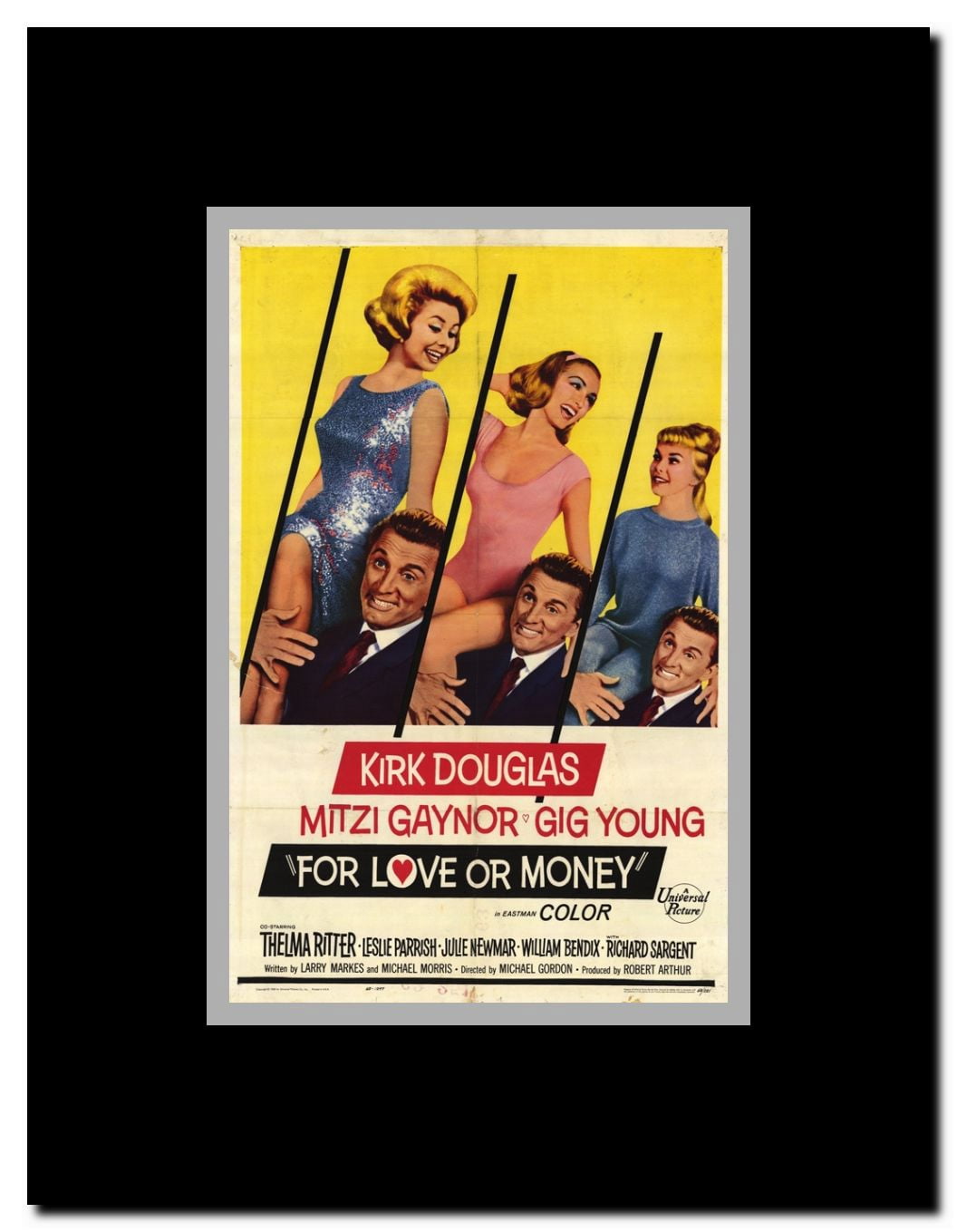 For Love or Money Framed Movie Poster