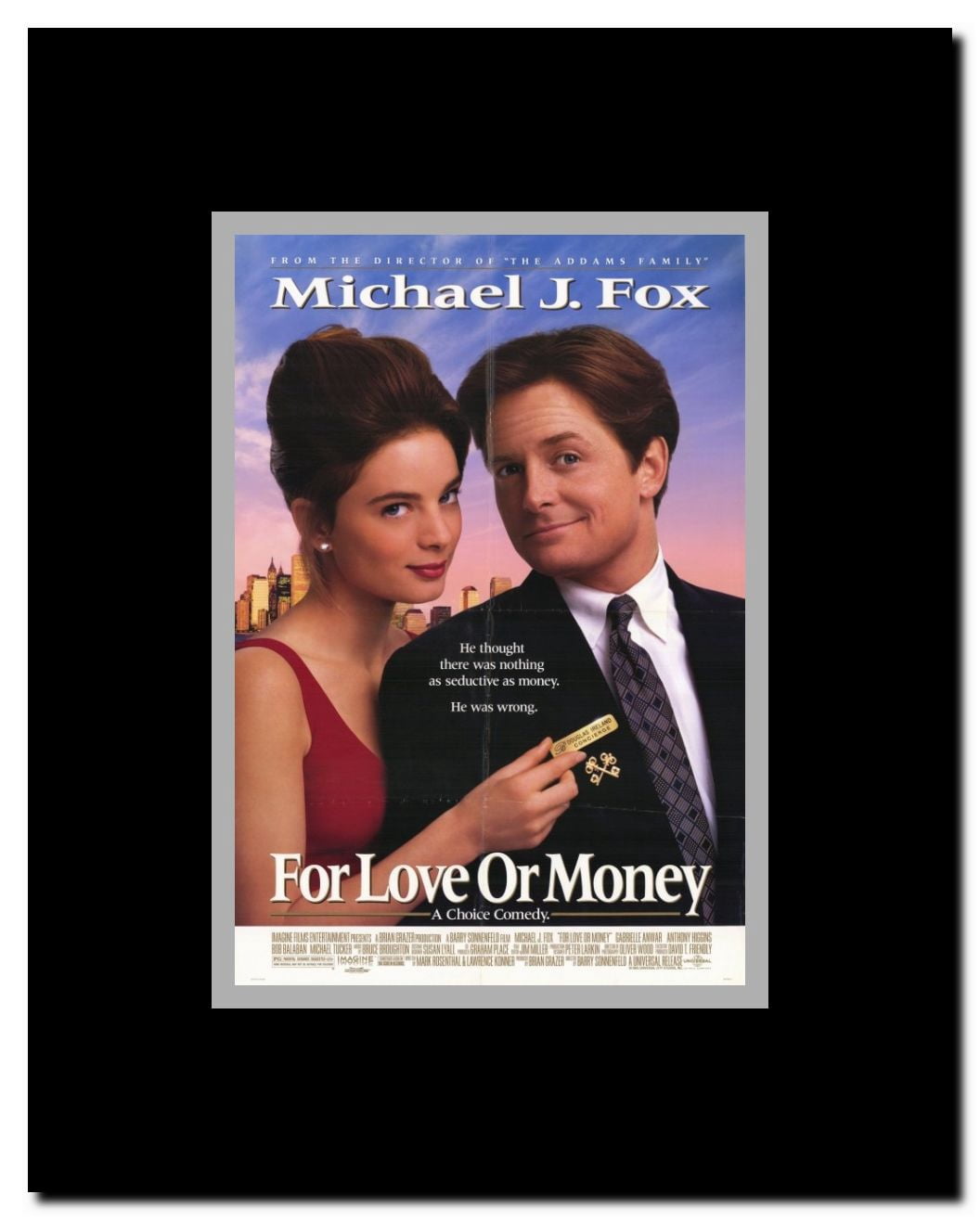 For Love or Money Framed Movie Poster