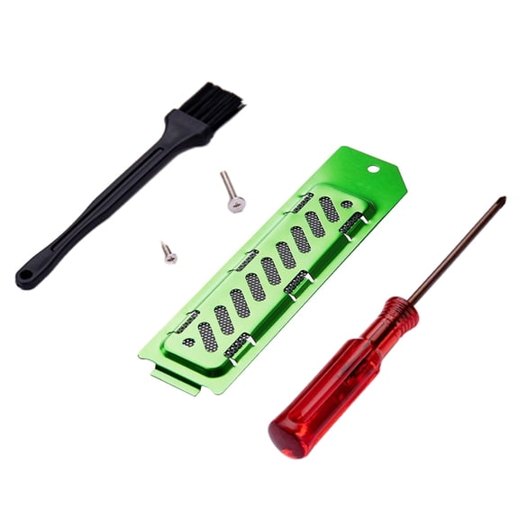 For M.2 SSDs Dedicate Expansion Slot Heat Dissipation Dust Cover AluminumAlloy SSDs Dust Cover Plugs