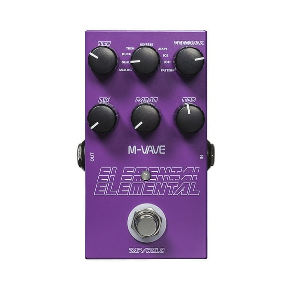 For M-vave Digital Delay Pedal 9Different Guitar Effect Supporr For TAP HOLDMode