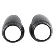 For MG ZS 2024 Car Dashboard Side Air Vent Outlet Cover Trim Interior Accessoriess Carbon Fiber RHD