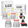 thumbnail image 1 of For MITSUBISHI Outlander Sport LED Headlight Bulbs Kit High-Low Beam Fog Light, 1 of 13