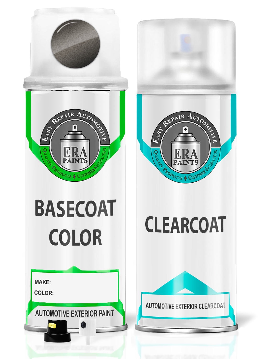 For MITSUBISHI (U09 - Carbon Pearl) Exact Match Aerosol Spray Touch Up  Paint and Clearcoat - Pick Your Color 