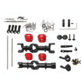 thumbnail image 1 of For MN D90 D91 D96 MN98 MN99S Metal Front Rear Axle and Drive Shaft Kit 1/12 RC Car Upgrade Parts Accessories, 1 of 6