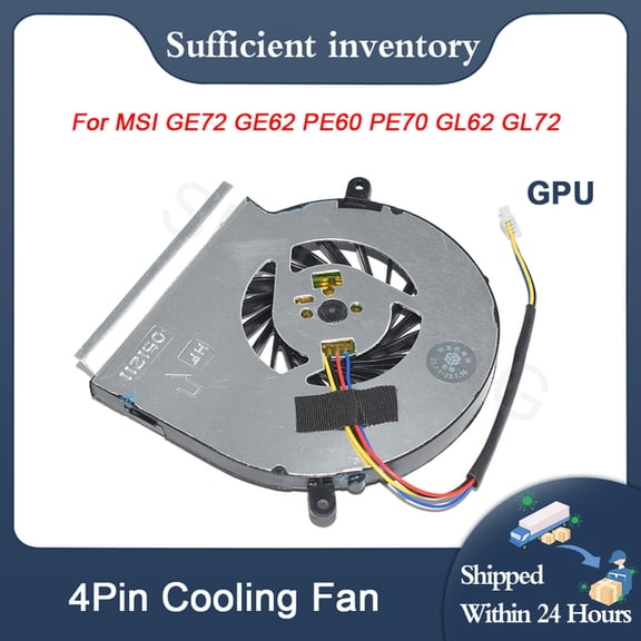 For MSI GE72 GE62 MS-1795 PE60 PE70 GL62 GL72 PAAD06015SL CPU Cooling Fan 3Pin 4Pin DC5V Graphics Fan