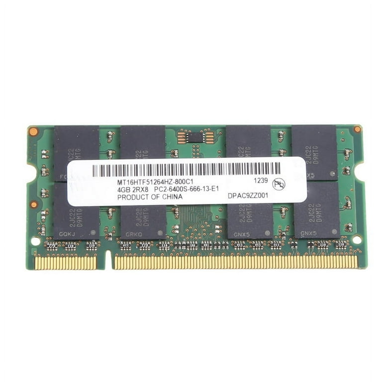 Motoeagle DDR2 800MHz PC2-6400S 2GB SODIMM, 4GB Kit (2GBx2) CL6 - Foto 2