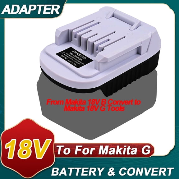 For Ma*kita 18V  Battery Convert To For Ma*kita G Series Battery BL1813G BL1815G Tools Adapter Converter