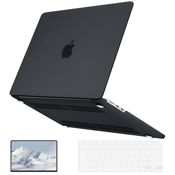 For MacBook Air 13.6 inch Case 2022-2024 Release M3 A3113 M2 A2681, Hard Shell Cover with Keyboard & Screen Protector for MacBook Air 13.6 inch